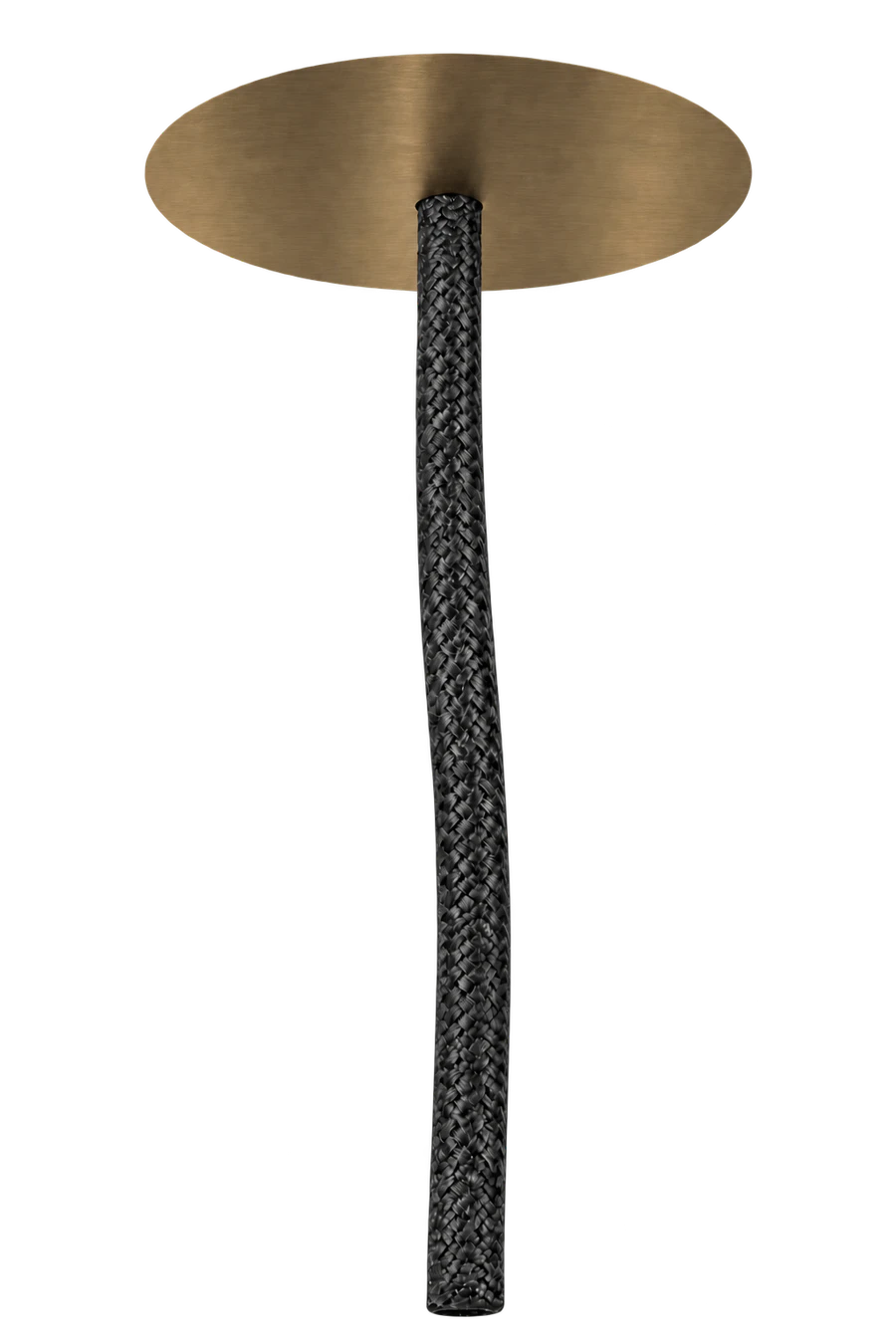 Series S Pendant Flat Cap - Messing (S-FLAT-CAP BRAST)