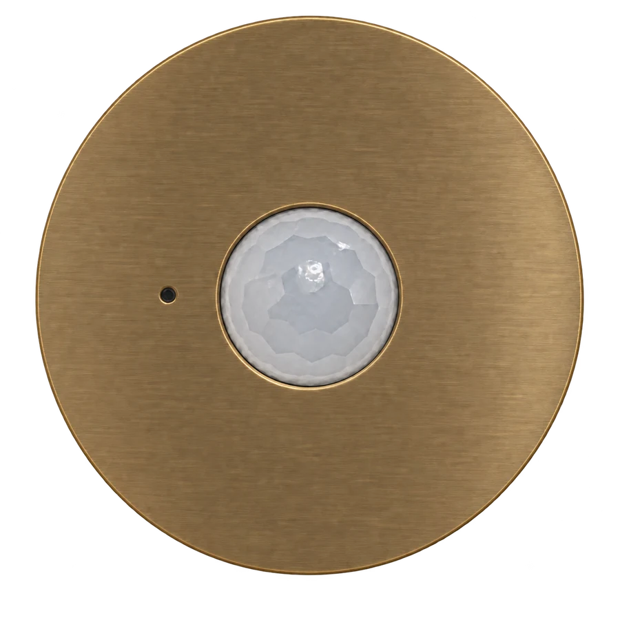 DALI-2 PIR + Light Sensor - Messing (03-SNS-DA9032A-PIR-LS BRAST)