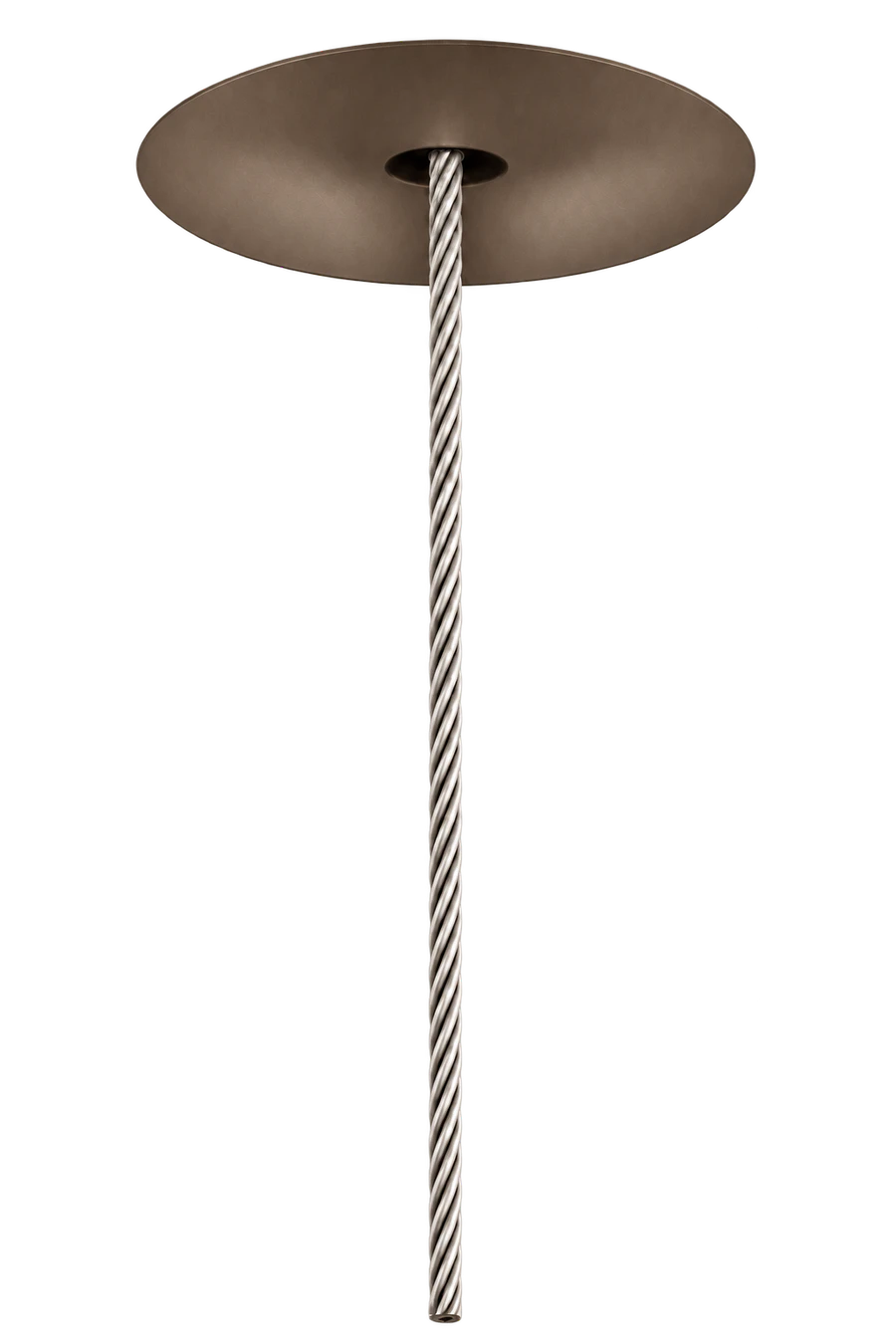 Series S Suspension Curved Cap 2 mm - Satijnbruin (S-SUSP-CURVED-2MM CHP)
