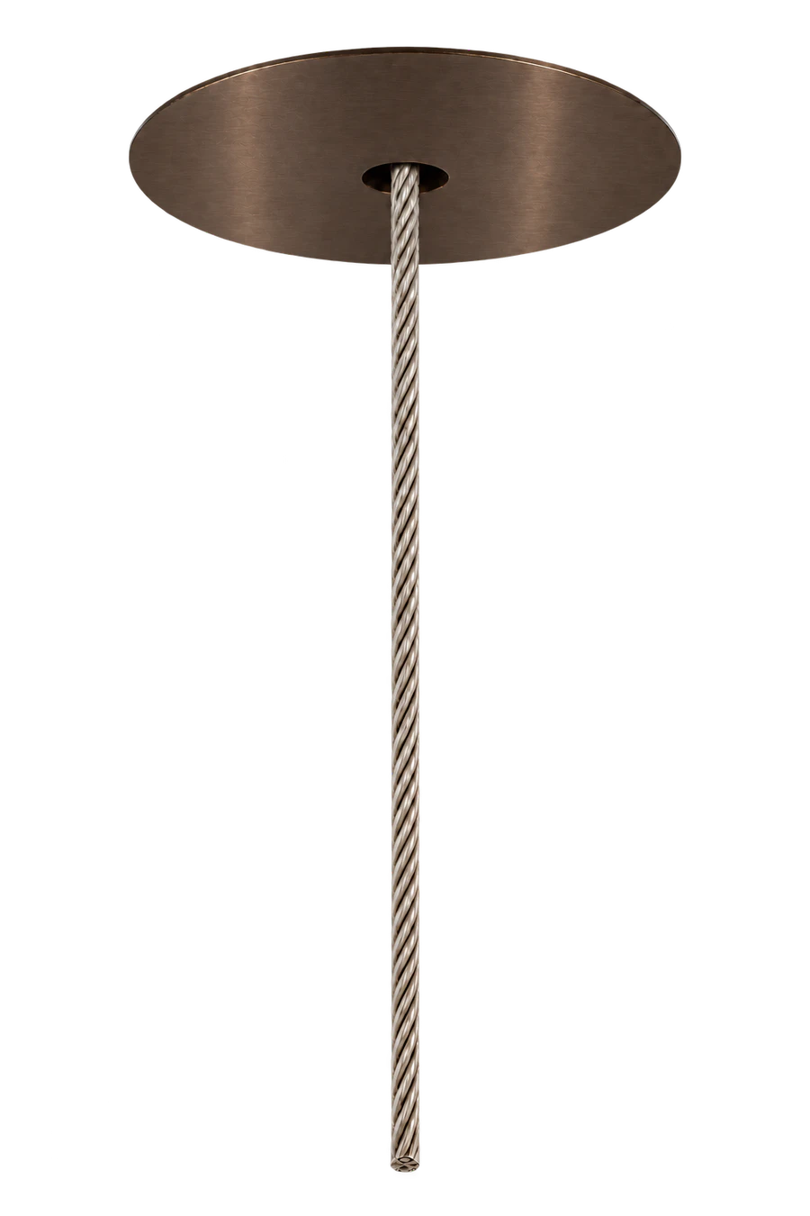 Series S Suspension Flat Cap 2 mm - Donkerbrons (S-SUSP-FLAT-2MM BRO)