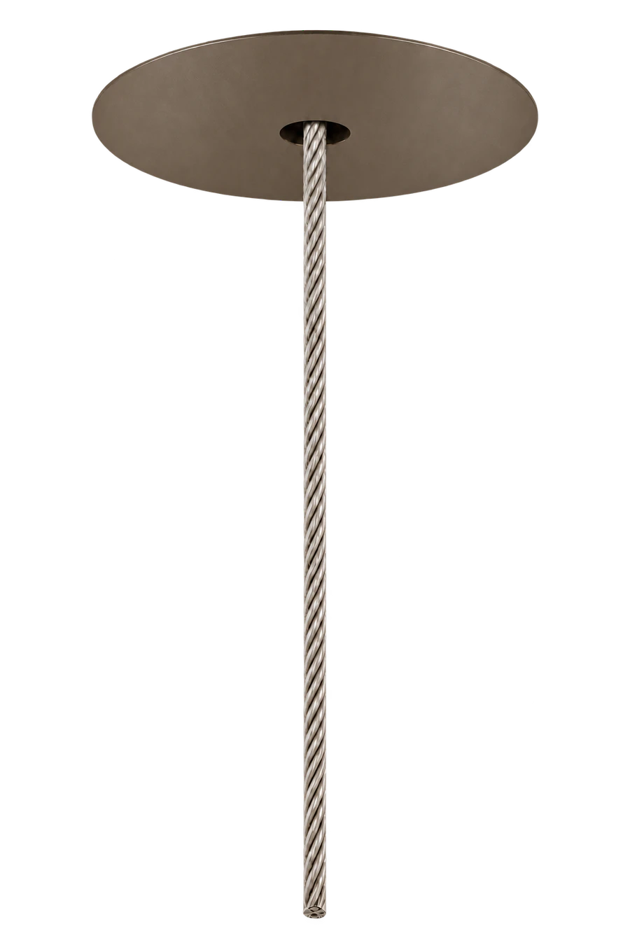 Series S Suspension Flat Cap 2 mm - Satijnbruin (S-SUSP-FLAT-2MM CHP)